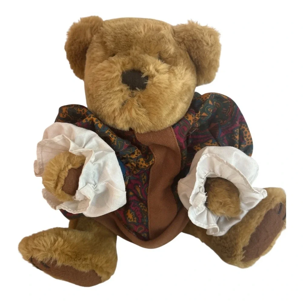 Pickford Bears Ltd Radar The Brass Button Collectables Plush Teddy Bear Paisley